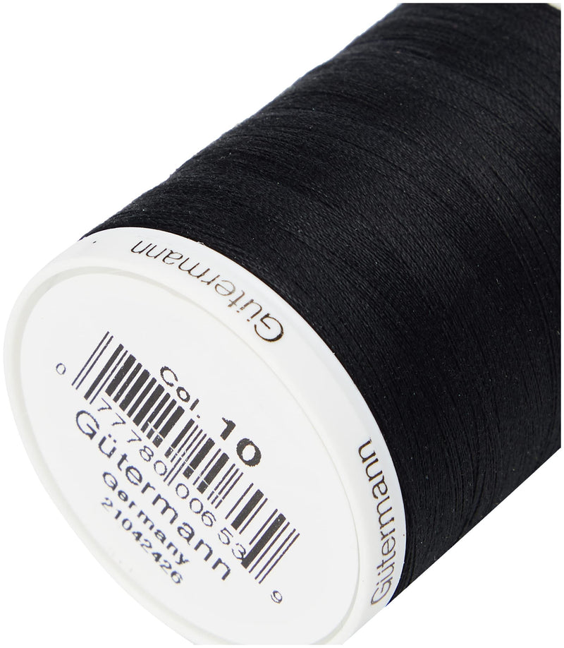Gutermann Sew-All Thread 1094 Yards-Black (24357) Black - NewNest Australia