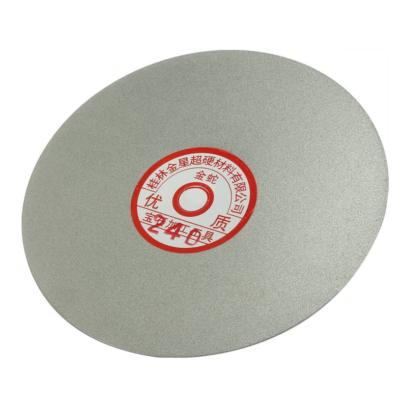 uxcell 6-inch Grit 240 Diamond Coated Flat Lap Wheel Grinding Sanding Polishing Disc - NewNest Australia