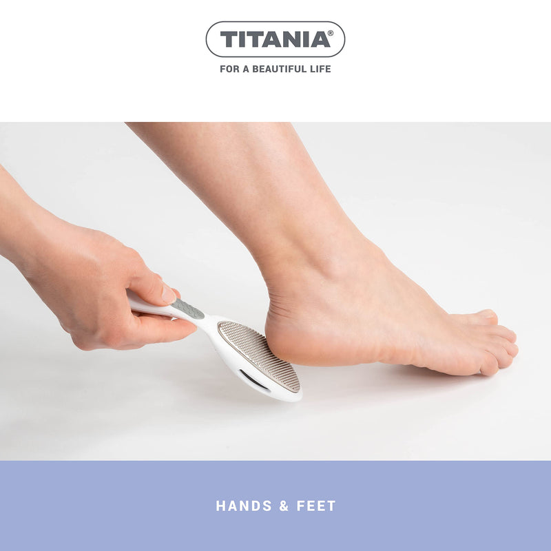 Titania Softtouch Foot Rasp Double-Sided (Coarse & Fine) ‚ Callus Foot Rasp With Coarse & Fine Side ‚ Double-Sided Callus File ‚ Callus Rasp Foot ‚ Foot Care Rasp ‚ Made In Germany - NewNest Australia