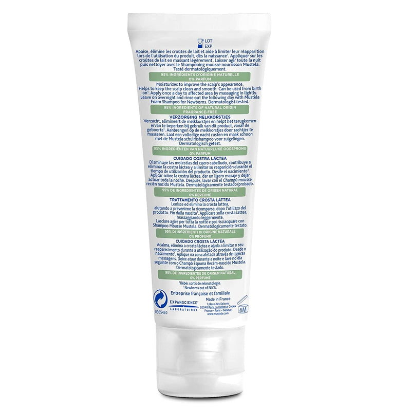 Mustela bébé – diaper cream for sensitive baby skin – protection against skin irritation and redness (1 x 100 ml) unscented - NewNest Australia