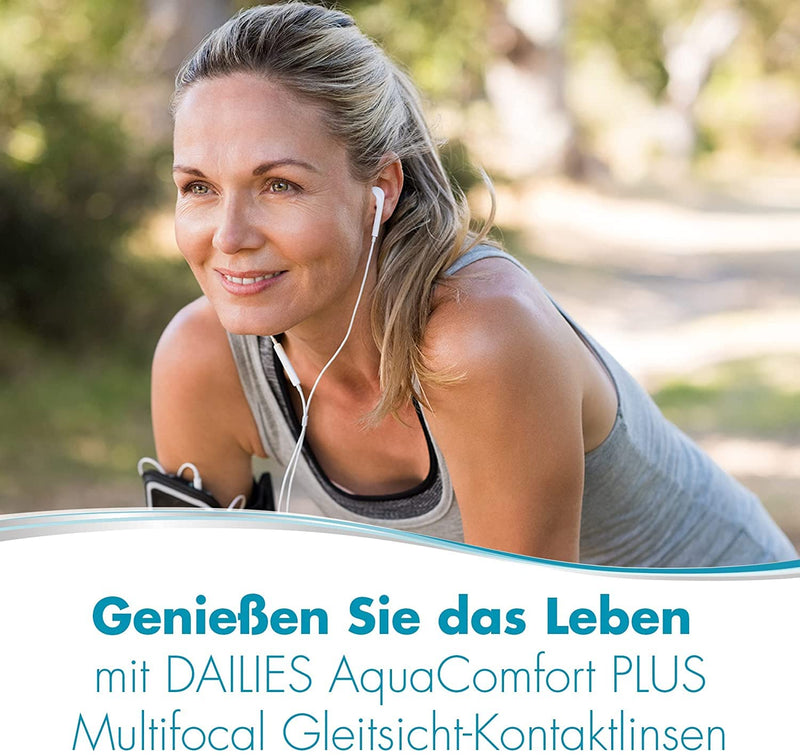 Dailies AquaComfort Plus multifocal daily lenses soft, 30 pieces / BC 8.7 mm / DIA 14.0 mm / ADD HIGH / +3.5 diopters 3.5 diopters 8.7 millimeters 14 millimeters high Unknown - NewNest Australia