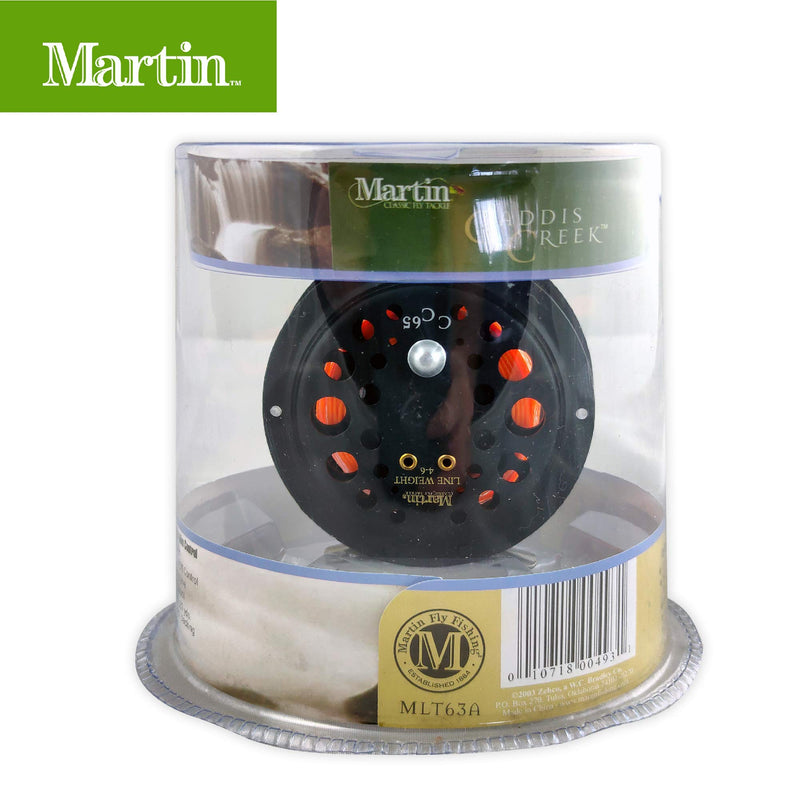 Martin Caddis Creek Fly Fishing Reel, Size 6/5 Single Action Fly Reel with Rim-Control, Changeable Right- or Left-Hand Retrieve, Lightweight Aluminum Spool, Brown - NewNest Australia