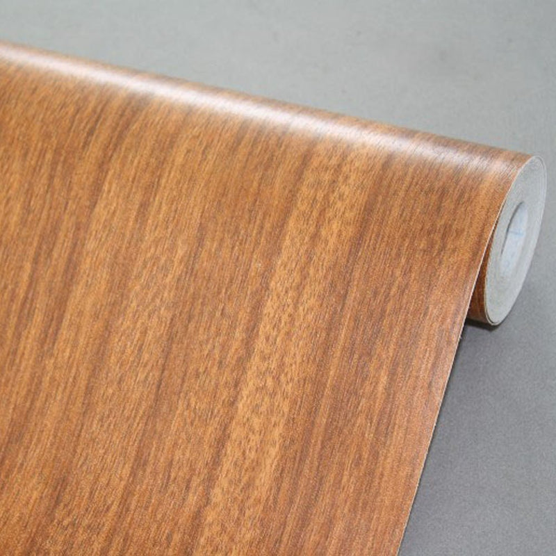 NewNest Australia - Yifely Brown Wood Textured Vinyl Drawer Paper Self-Adhesive Shelf Liner Countertop Sliding Door Sticker 17.7 Inch by 9.8 Feet 