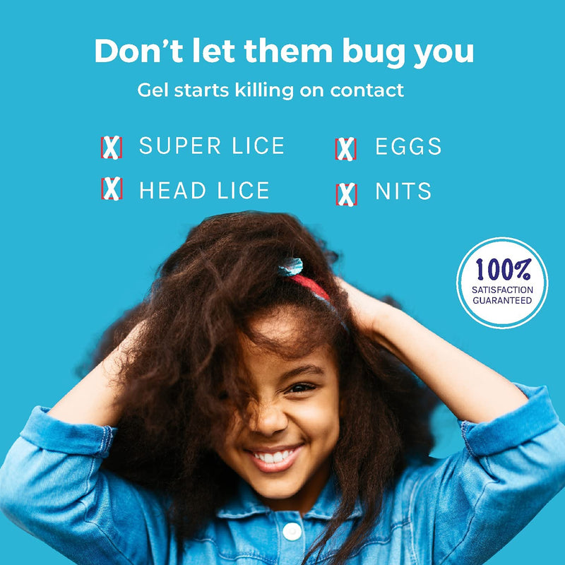 Tec Labs Licefreee Kit All-in-One Complete Lice Killing Treatment, Daily Maintenance Shampoo & Professional Nit Comb in One Box, 4 Piece Set - NewNest Australia
