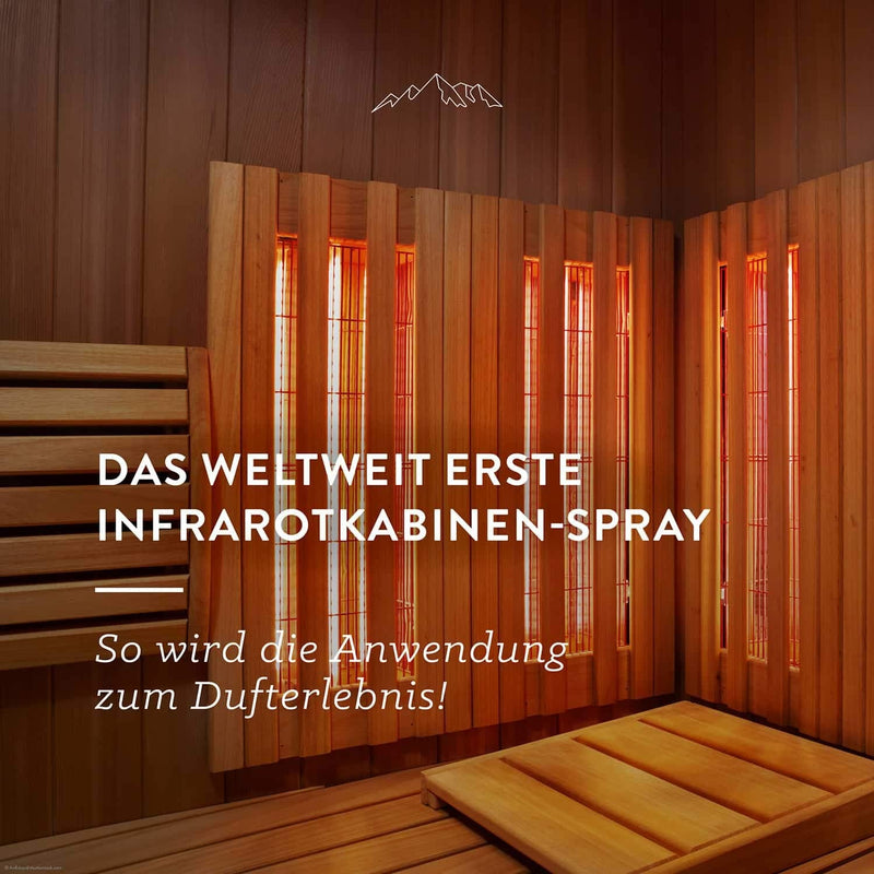 Allg√§Uquelle Organic Infrared Cabin Fragrance Spray With 100% Organic Oils Allg√§Uer Breathing Comfort Eucalyptus Sage Mint Cajeput (100 Ml) Natural Infrared Sauna Fragrance With Essential Oils - NewNest Australia