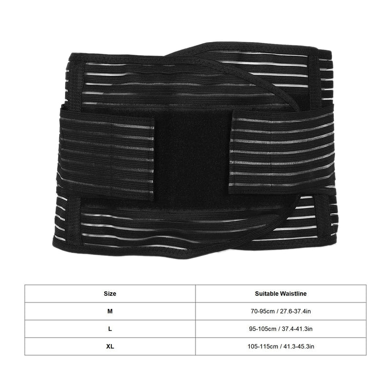 Back Support, Breathable Waist Belt For Lower Back, Tight Adjustable Lumbar Support For Sciatica, Herniated Disc, Scoliosis Back Pain Relief, Heavy Lifting (Medium) - NewNest Australia