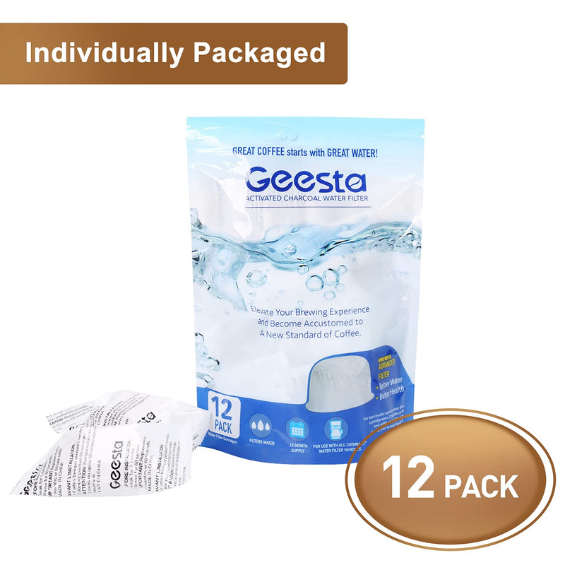 Premium 12-Pack Replacement Charcoal Water Filters for Keurig Coffee Machine - NewNest Australia