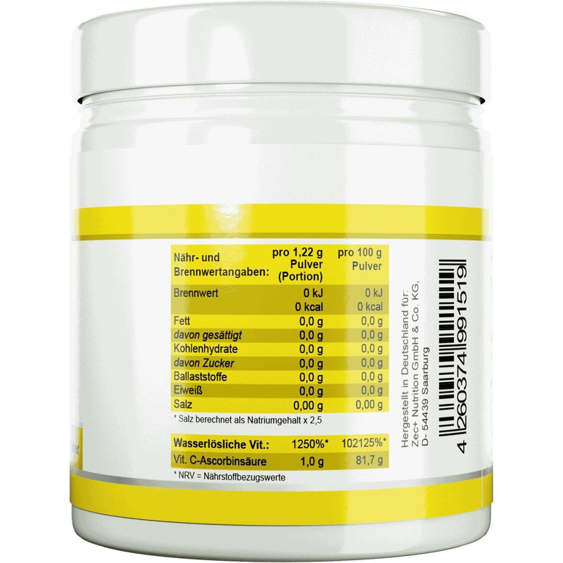 Health+ Calcium Ascorbate - 250 g, acid-free vitamin C powder, to support the immune system, Made in Germany - NewNest Australia