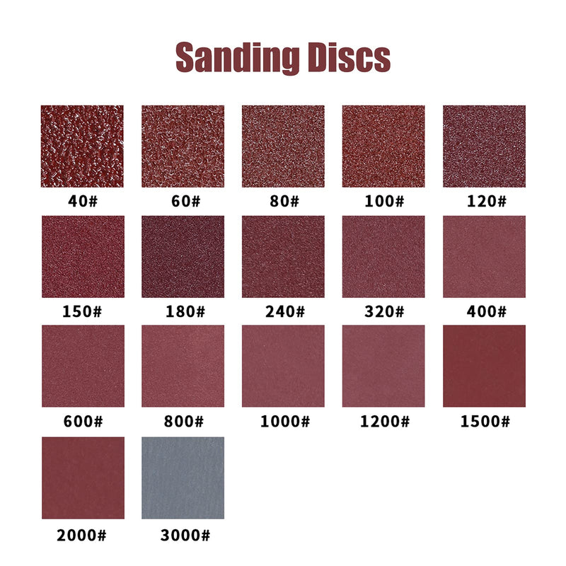 LEONTOOL 50 PCS 4 Inches Sanding Discs Hook and Loop 100 Grit Sanding Pads for Orbital Sander Round Orbital Sandpaper No Hole - NewNest Australia