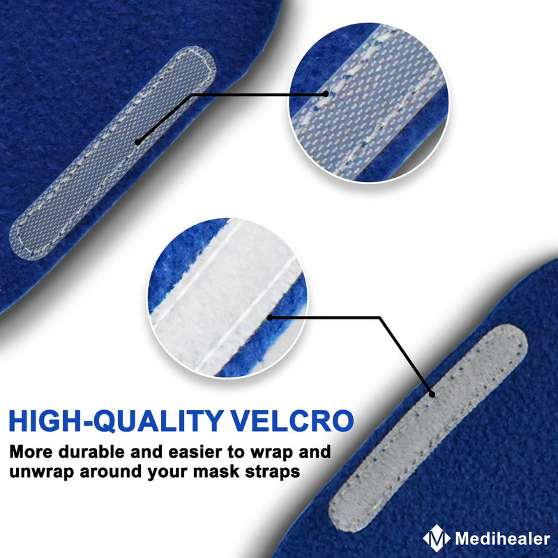 Medihealer CPAP Strap Covers-4 Pack Headgear Strap Cover Compatible with DW Headgear,Comfort CPAP Pads Strap Covers for Airfit P10 Strap|No Irri-tation&No Red Marks. - NewNest Australia