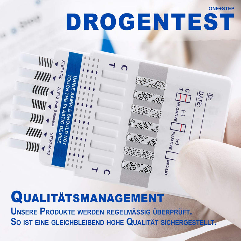 5 x One+Step Multi Drug Test - Determine 5 types of drugs with one test - NewNest Australia