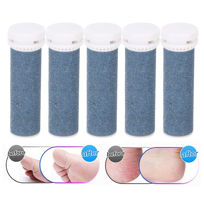 Coarse Replacement Rollers, Foot File Roller Heads,5pcs Extra Coarse Replacement Rollers, Hard Skin Remover Refills for Foot Care for Extremely Rough and Tough Calluses - NewNest Australia