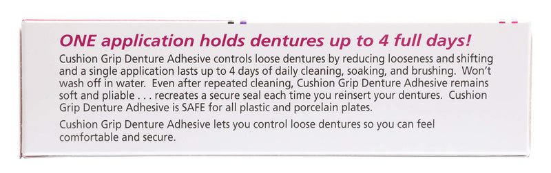 Cushion Grip - a Soft Pliable Thermoplastic for Refitting and Tightening Dentures 1 Oz (28 Grams) - NewNest Australia