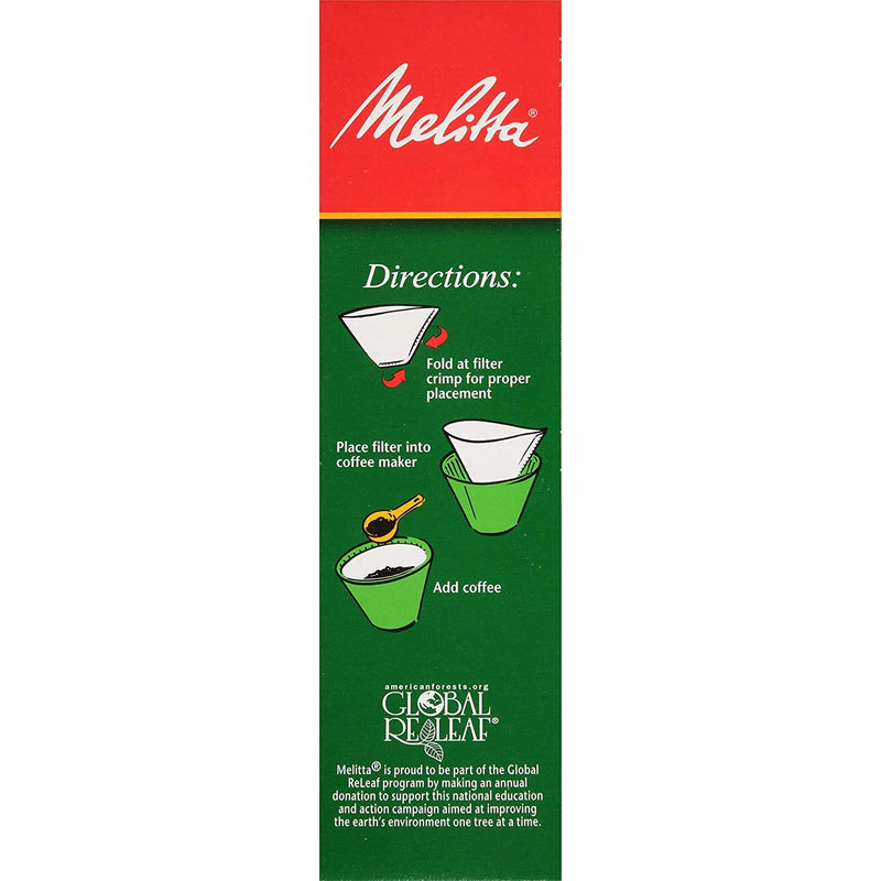 Melitta #4 Cone Coffee Filters, White, 100 Count - NewNest Australia