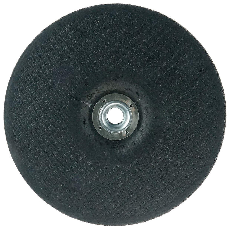 Weiler 56468 Wolverine 5/8" 11 Arbor, 1/4" Thickness, 7" Diameter, A24R Grit, Type 27 Grinding Wheel 7" Dia Type 27 5/8" Arbor - NewNest Australia