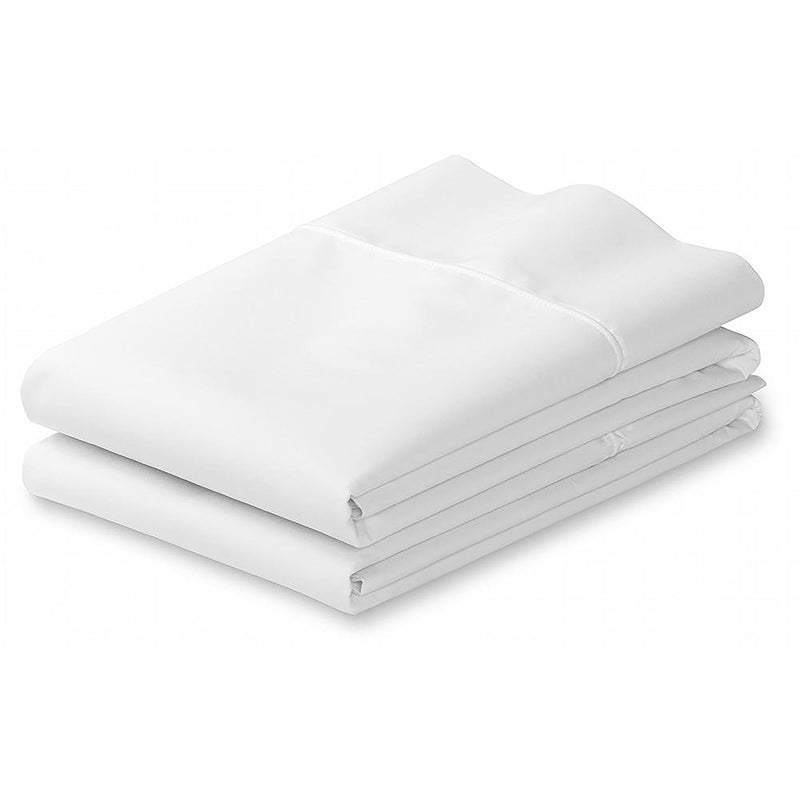 ienjoy Home 2 Piece Home Collection Premium Luxury Double Brushed Pillow Case Set, Standard, White - NewNest Australia