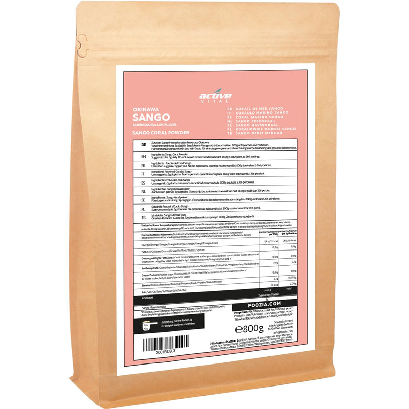 Sango sea coral powder from Okinawa 800g (9 months) Natural 2:1 magnesium calcium - NewNest Australia