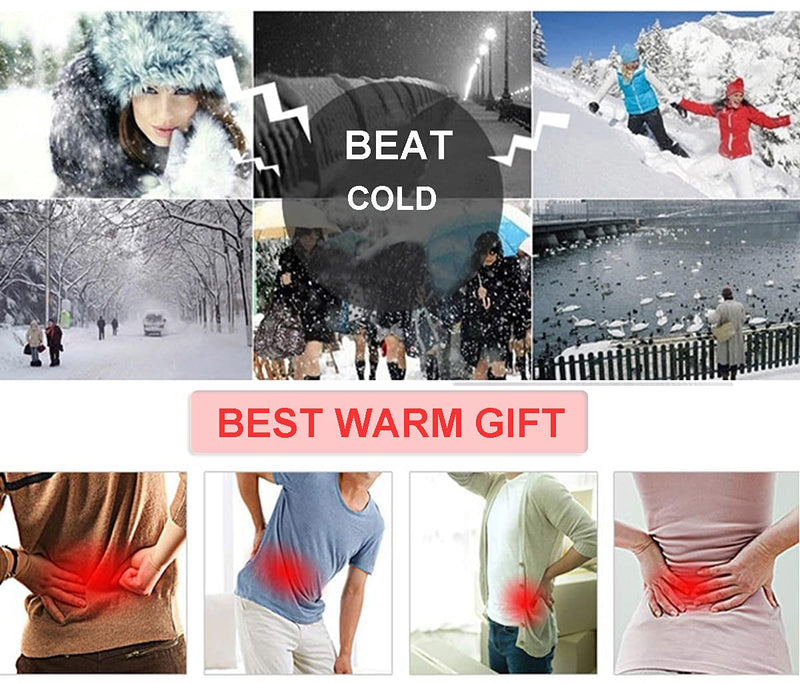 Thermal Cashmere Knit Lumbar Warmer Lower Back Support Belt Brace Stomach Kidney Warmer Abdominal Binder Waist Trimmer Band Postpartum Belly Wrap - Warming Kidney & C Section Surgical Recovery S-suggest 40-50KG Black - NewNest Australia