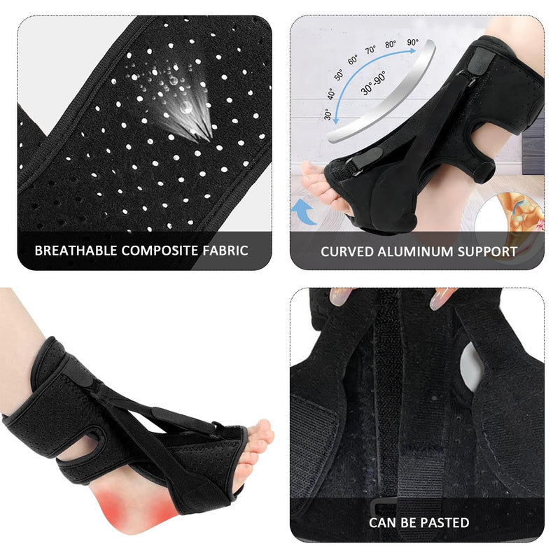 MEMOFYND Night Splint for Plantar Fasciitis, Adjustable Plantar