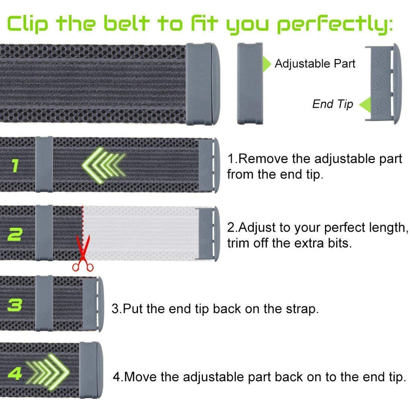 PYFK Running Belt Hydration Waist Pack with Water Bottle Holder for Men Women Waist Pouch Fanny Bag Reflective Green - NewNest Australia