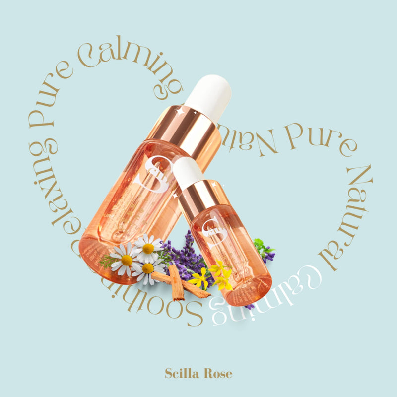 Scilla Rose Inner Peace-Pure Essential Oil Blend 10ml Total De-Stress Aromatherapy Diffuser Oil - 100% Natural and Organic with Lavender, Patchouli, Ylang-Ylang, Sandalwood Oils ‎the Inner Peace Oil 10ml (Pack of 1) - NewNest Australia