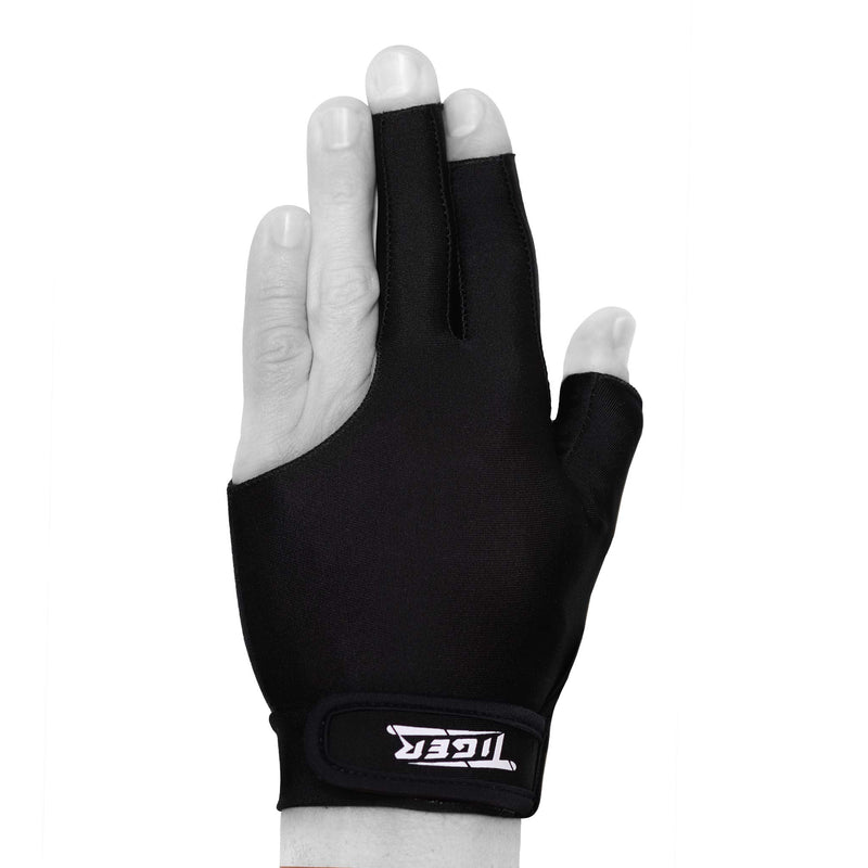 Tiger-X Billiard Glove - Black - for Left Hand by Tiger Products Medium - NewNest Australia
