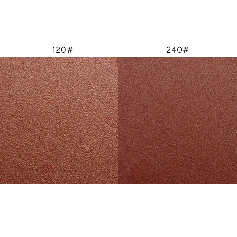 Coceca Mouse Detail Sander Sandpaper Sanding Paper Assorted 35pcs 120Grits & 15pcs 240Grits Mouse Sandpaper 50pcs: 35pcs 120grit+15pcs 240grit - NewNest Australia