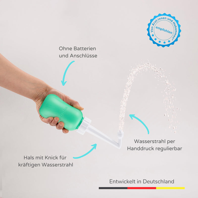 The New 3.0 Mybidet Butt Shower Intimate Shower With Travel Bag And Lid, Easier To Press, Intimate Shower Puerperium, For Discomfort On The Buttocks, Travel Bidet Or Butt Shower - NewNest Australia