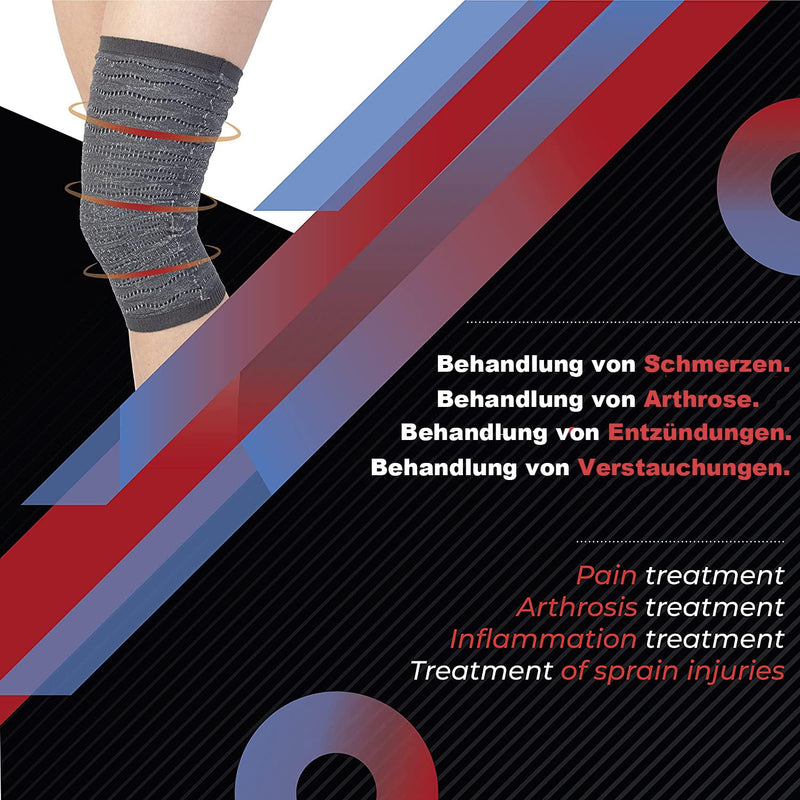 Spikenergy Elastic Knee Braces Support Bandage To Support Inflammation, Trauma, Sprains, Osteoarthritis And Stabilization Of The Knee Joint With Magnetic Field Therapy - NewNest Australia