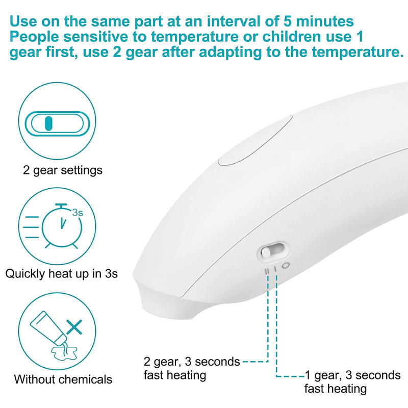 MYCARBON Insect Bite Healer Chemical-Free Treatment Electronic Device for Bite Relief from Itching Redness Pain and Swelling of Mosquitoes, Wasps, Bees, Ants, Spiders, bedbugs Bites - NewNest Australia