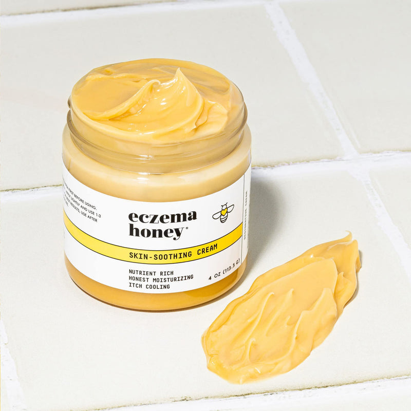 Eczema Honey Original Skin-Soothing Cream for Sensitive Skin- Relieves Dry, Itchy, Irritated Skin, Fast Absorbing with Colloidal Oatmeal and Restorative Oils Cruelty Free Eczema Relief (4oz) - NewNest Australia