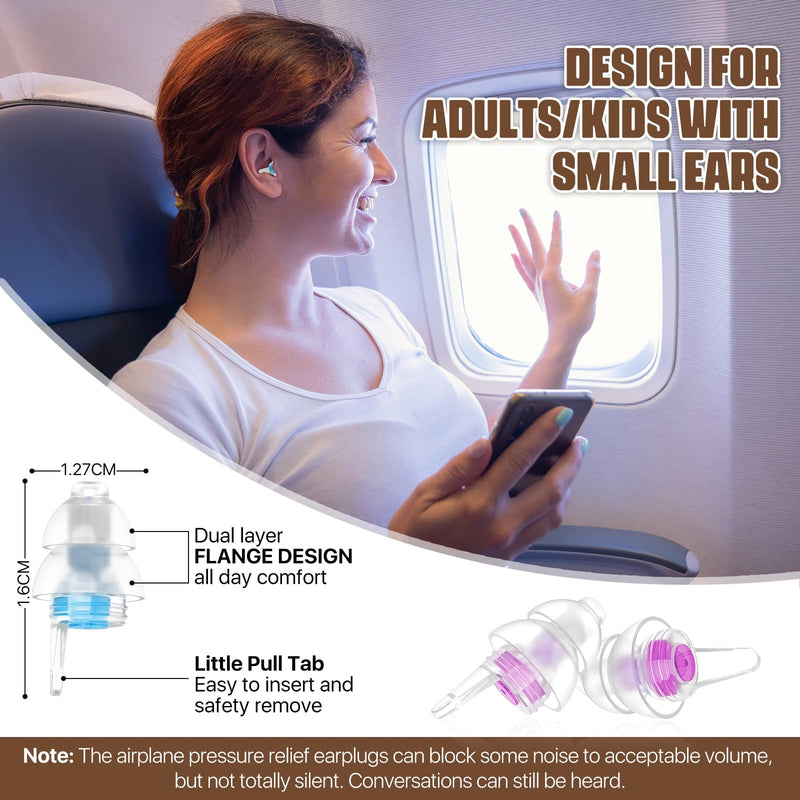 Ear Plugs For Sleeping 2 Pairs, Ear Protection Ear Plugs Against Snoring - Soft Silicone Sleep Plugs Dampens Noise Reusable For Work, Travel - Adult Child Small Ear Plugs - NewNest Australia