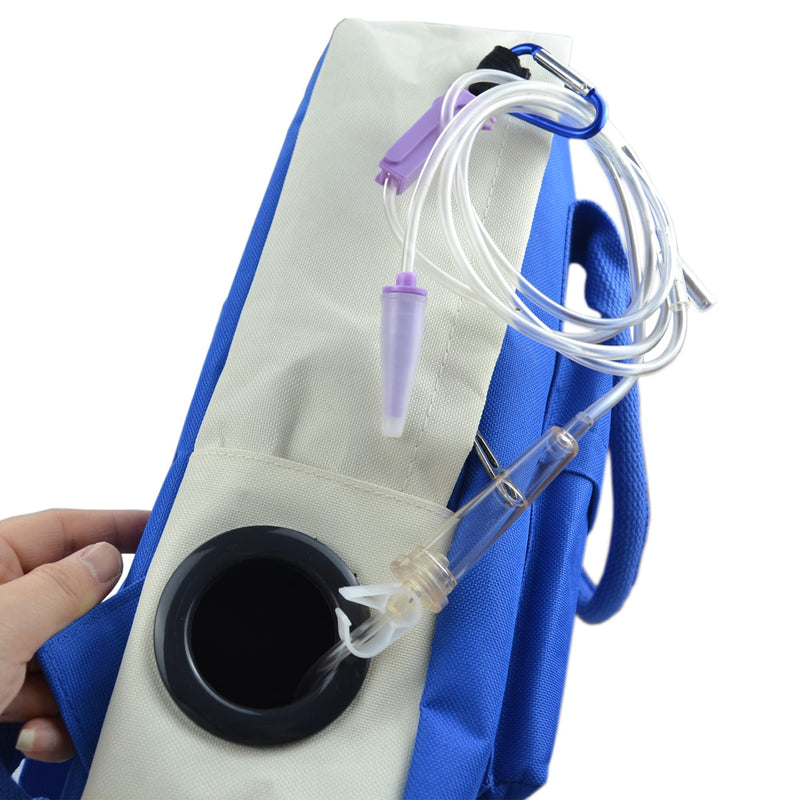 Feeding Tube Backpack for G Tube J Tube Large G-Tube Modified Backpack for Enteral Feeding Pump - NewNest Australia