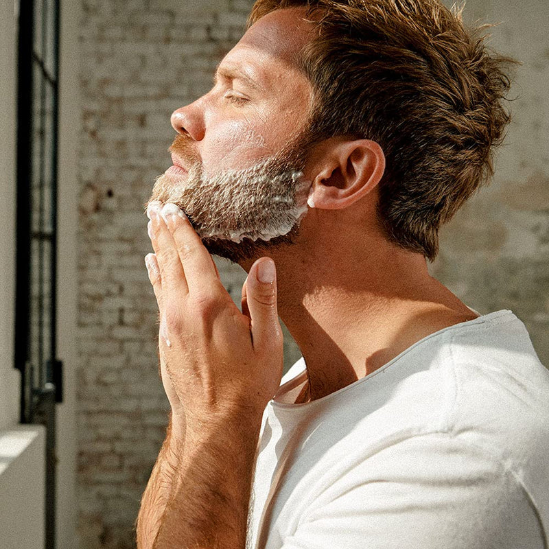 Solid beard shampoo · Brooklyn Soap Company · Beard care for men · 0% plastic, 100% recyclable packaging · 1 piece (48g) single - NewNest Australia