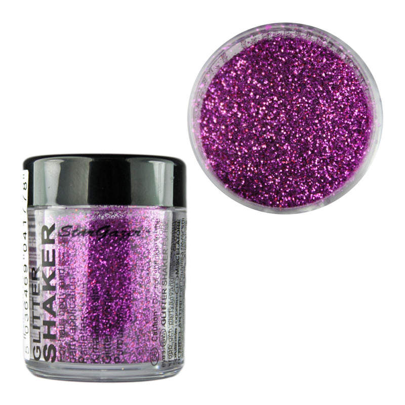 Stargazer Plush Glitter Shaker, Mauve. Cosmetic glitter powder for use on the eyes, lips, face, body, hair and nails. - NewNest Australia