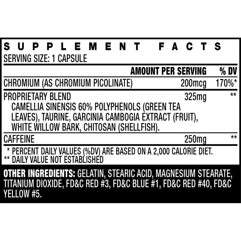 Stacker 3 Metabolizing Fat Burner with Chitosan, Capsules, 100Count Bottle - NewNest Australia