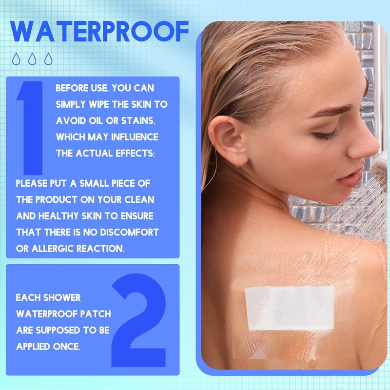 Transparent Stretch Adhesive Bandage Waterproof Bandage Clear Adhesive Bandages Dressing Tape for (4 inch × 10.94 Yard) 4x393.8 Inch (Pack of 1) - NewNest Australia
