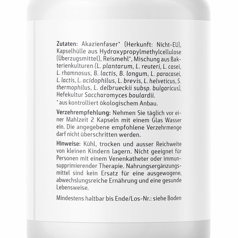 SIMPLE CLEAN - 4-week intestinal treatment - intestinal cleansing in capsule form - gentle and effective - with bentonite detox, Combi Flora SymBIO and organic psyllium husks - NewNest Australia