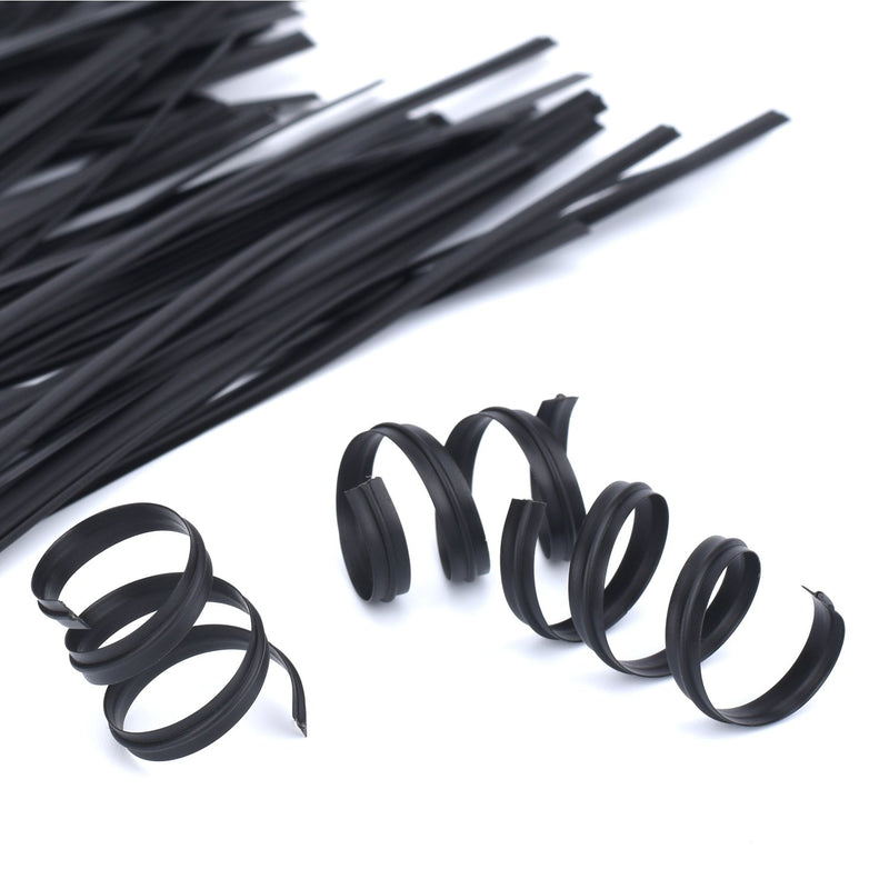 Easytle 5" Plastic Black Twist Ties/Twist Tie/Cable Ties/Cable Tie 100 Pcs - NewNest Australia