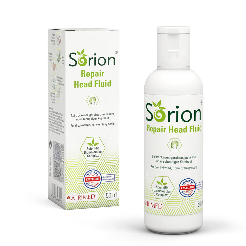 Sorion Head Fluid - for intensive regeneration of skin irritations, redness, dandruff and itching (50 ml) - NewNest Australia