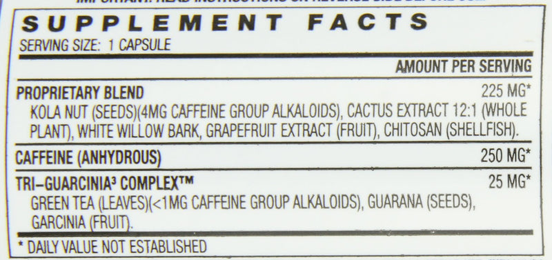 Stacker 3 Metabolizing Fat Burner with Chitosan, Capsules, 100Count Bottle - NewNest Australia