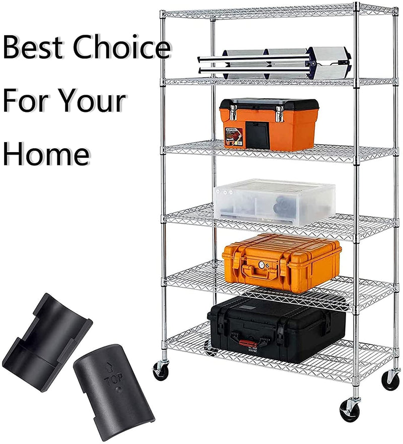 Wire Shelf Clips Shelving Sleeves - 50 Pack Shelf Lock Clips for 1" Post- Shelving Sleeves Replacements for Wire Shelving System - NewNest Australia