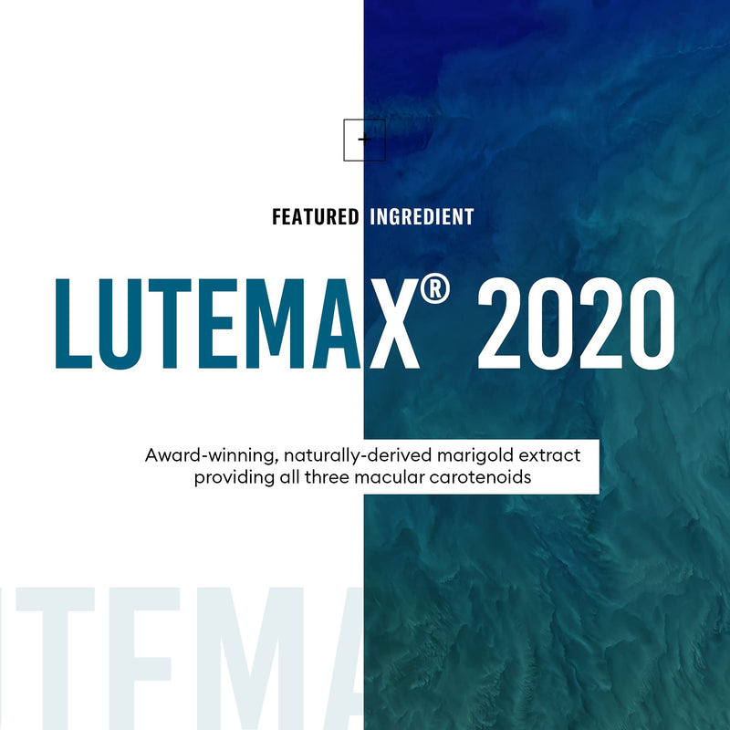 Areds 2 Eye Vitamins (Clinically Proven LuteMax 2020) Lutein, Zeaxanthin & Bilberry Extract, Supports Eye Strain, Dry Eye and Vision Health, 2 Award Winning Eye Ingredients - NewNest Australia