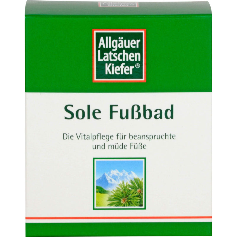 Allgäu mountain pine brine foot bath, 100 g - NewNest Australia