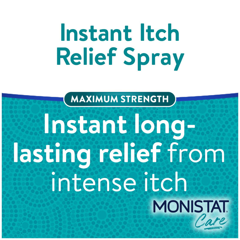 MONISTAT Care Maximum Strength Instant Itch Relief Spray, 2 oz - NewNest Australia