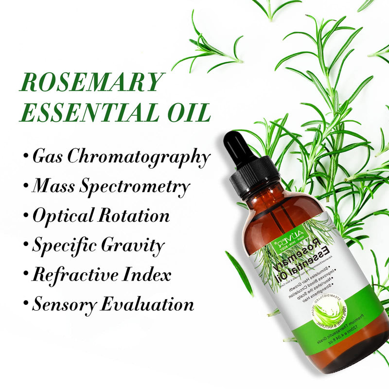 120 Ml Rosemary Oil Hair, Essential Rosemary Oil For Hair Growth, 100% Natural Rosemary Stimulates Hair Growth, Essential Rosemary Oil For Hair, Rosemary Oil For Scalp - NewNest Australia