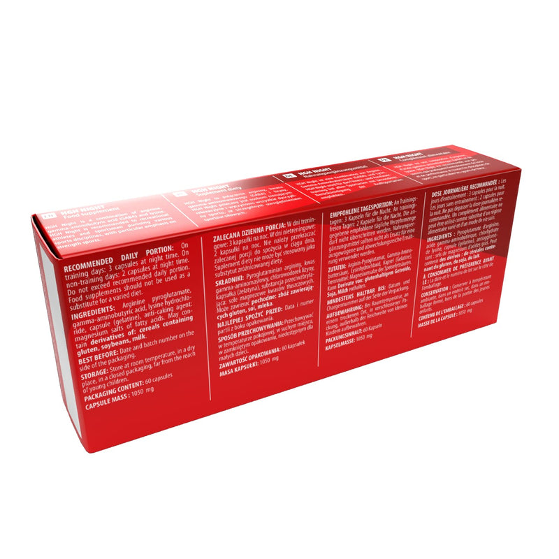 Activlab Hgh Night - 60 Capsules | 30 Servings | Combination Of Arginine, Gaba, Lysine| Before Bed | Concentration, Regeneration | Reduction Of Fatty Tissue| Increase In Strength And Rapid Gain In Muscle Mass Bodybuilding, Powerlifting... - NewNest Australia