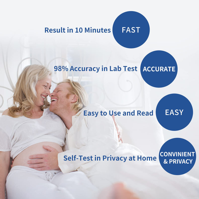 Male Fertility Home Test Kit - Shows Sperm Normal or Low Count - 2 Tests Included. Easy to Read Results-Convenient, Accurate, Private - NewNest Australia