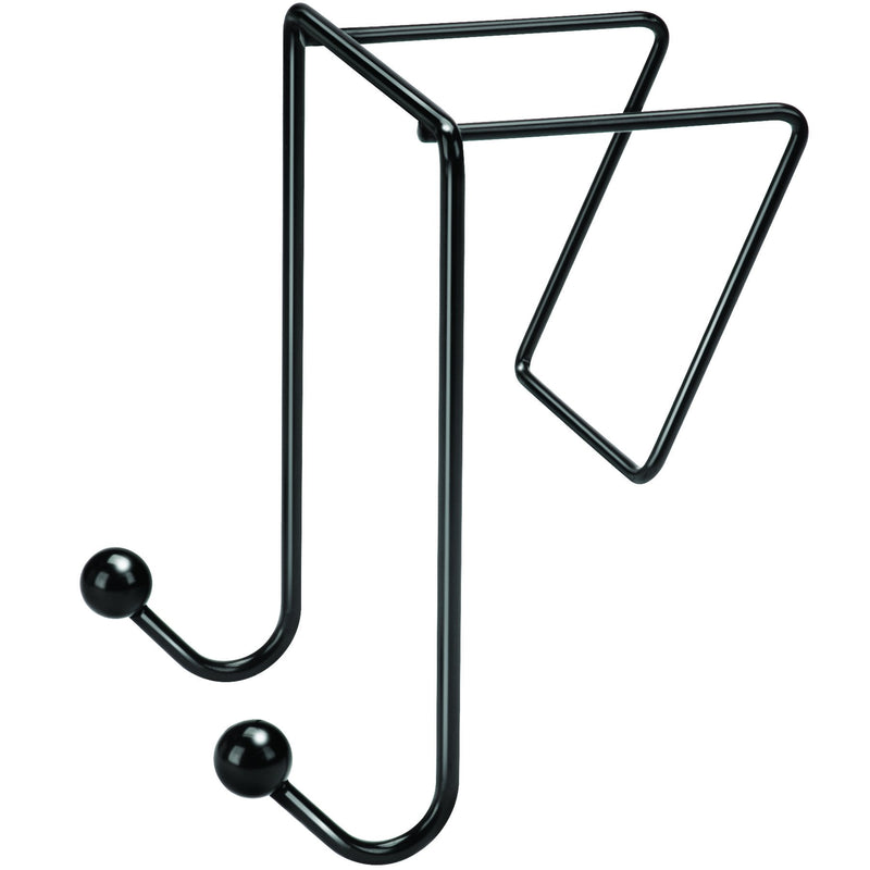 NewNest Australia - Fellowes Wire Partition Additions Double Coat Hook (75510) Black 