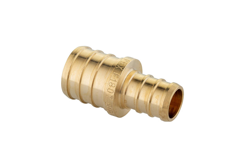 (Pack of 5) EFIELD PEX 1Inch x 3/4 Inch Reducing Coupling Crimp Brass Fitting, Lead Free-5 Pieces - NewNest Australia